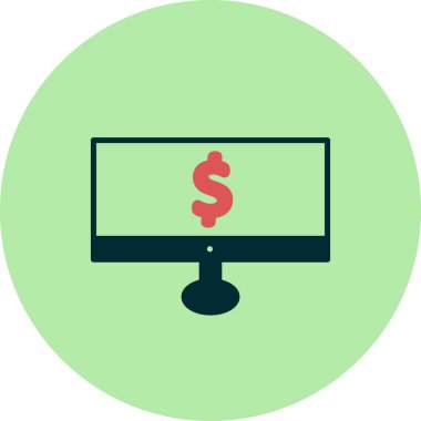 para simgesi vektör illüstrasyonu