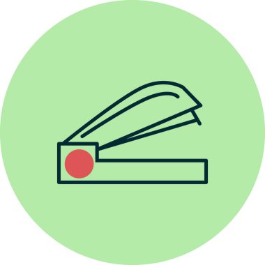 Zımba. Web simgesi basit illüstrasyon