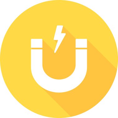 mıknatıs simgesi vektör çizimi