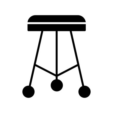 Dışkı simgesinin vektör illüstrasyonu