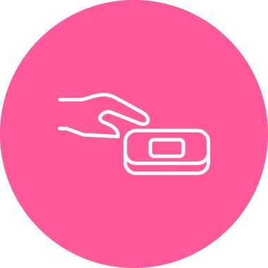 El yıkamanın vektör illüstrasyonu