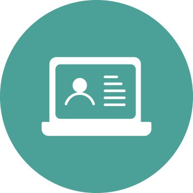 ícone de portfólio. ilustração vetorialPortföy simgesi. vektör çizim