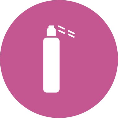 Temizlik spreyinin vektör illüstrasyonu