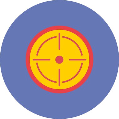 hedef simge vektör illüstrasyonu 