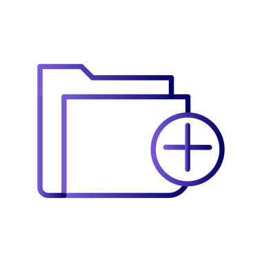 Dosya. Web simgesi basit illüstrasyon 