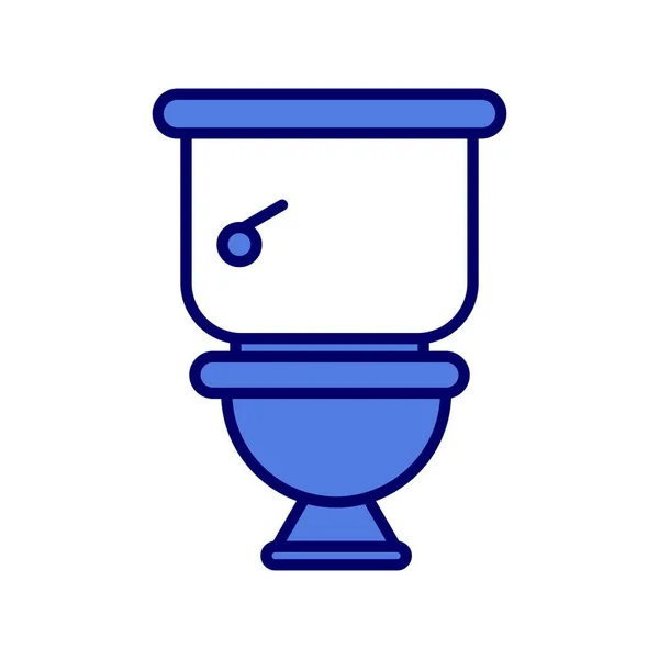 Toilette Symbol Vektor Illustration — Stockvektor