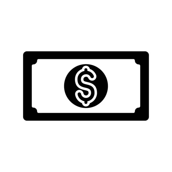 Geld Symbol Vektor Illustration — Stockvektor