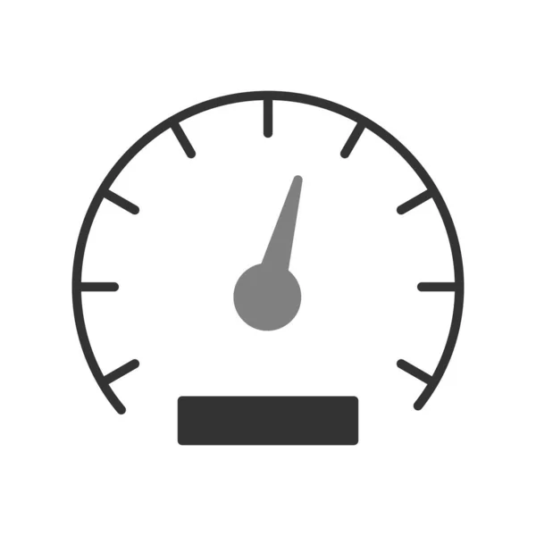 速度計 ウェブアイコンシンプルなデザイン — ストックベクタ