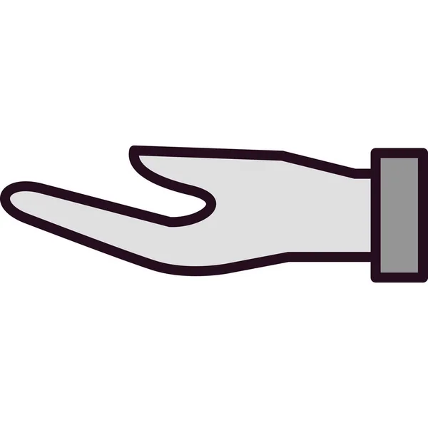 Handsymbol Vektorillustration — Stockvektor