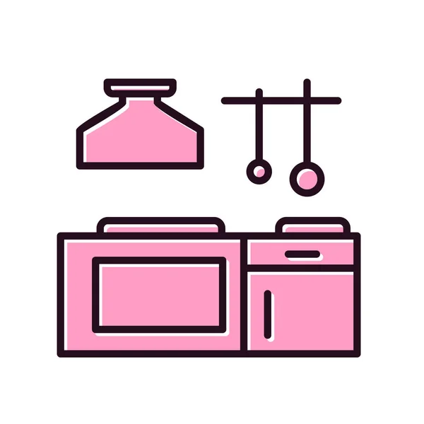 Illustration Des Küchensymbols — Stockvektor