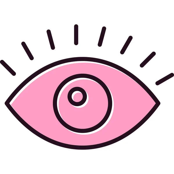 Eye Icon Vector Illustration — Stock Vector