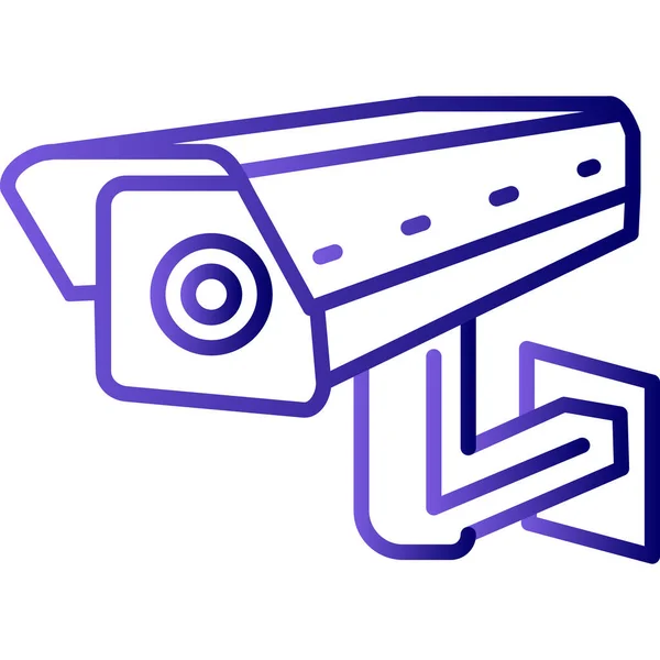 Cctv Camera Video Controller Surveillance Panel Vector Illustration — Stock Vector