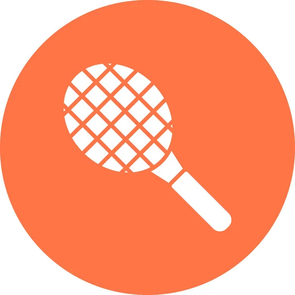 网球拍 简单的设计 — 图库矢量图片