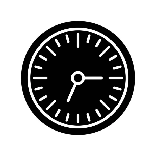 Wall Clock Web Icon Simple Illustration — Stock Vector