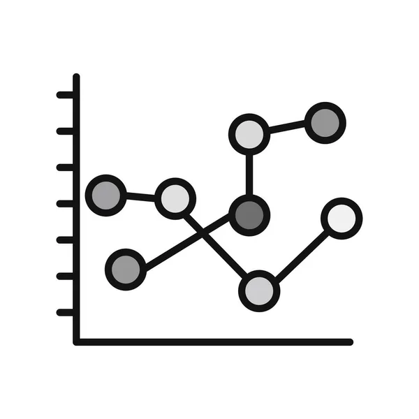 Icono Gráfico Vector Ilustración — Archivo Imágenes Vectoriales