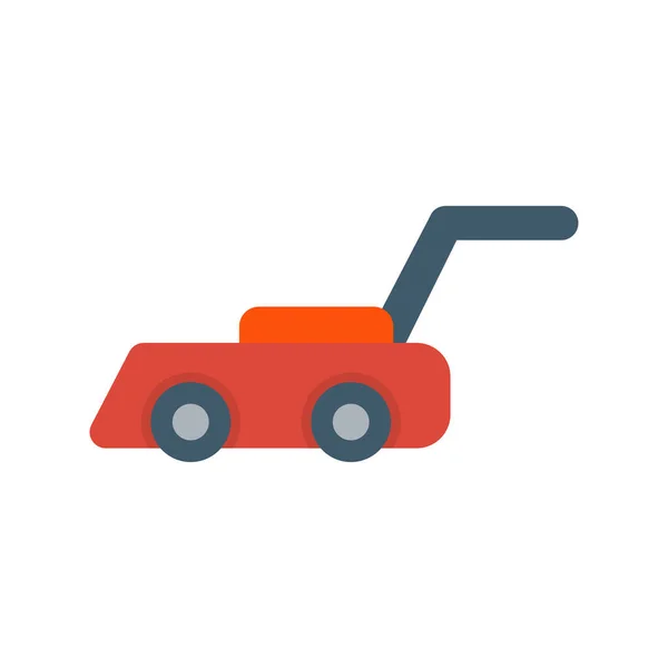 Vector Illustration Lawnmower Icon — Stock Vector