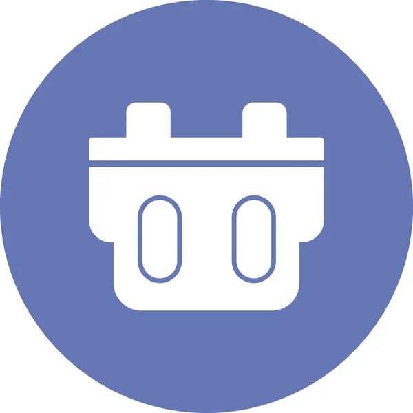 Briefcase Icon Vector Illustration Bag Symbol — Stock Vector