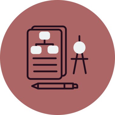 Projenin vektör illüstrasyonu 