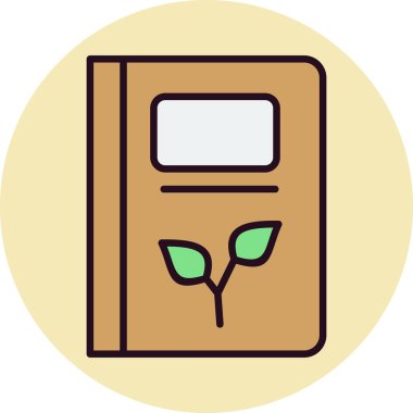 Kitap. Web simgesi basit tasarım