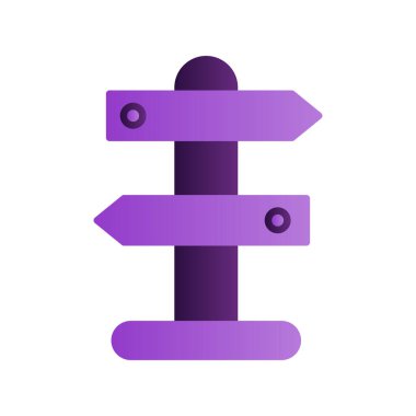 Pano simge vektör illüstrasyonunu imzala