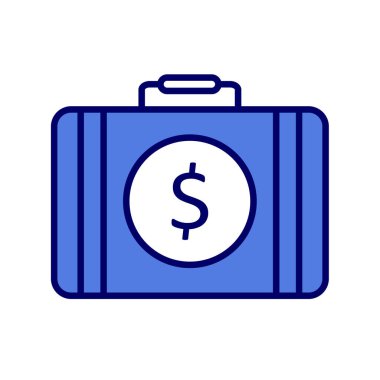 Evrak Dosyası ikon vektör illüstrasyonu