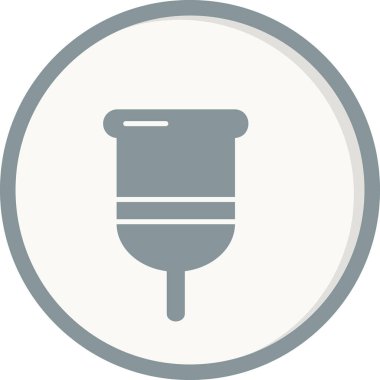 Adet Kupası ikonu vektör illüstrasyonu