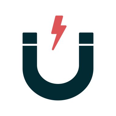 mıknatıs simgesi vektör çizimi