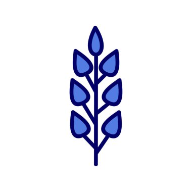 buğday simgesinin vektör illüstrasyonu