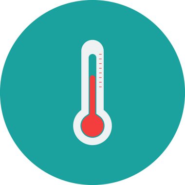 termometre simgesi vektör illüstrasyonu