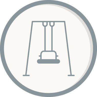 Swing simgesinin vektör illüstrasyonu