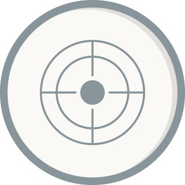 hedef simge vektör illüstrasyonu 