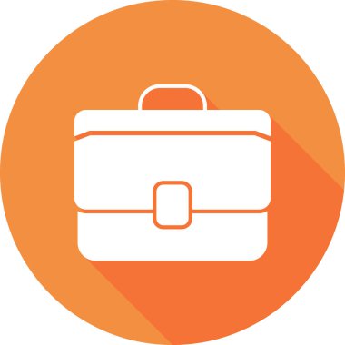 evrak çantası simgesi, vektör illüstrasyonu 