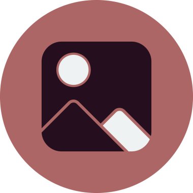 fotoğraf resim simgesi, vektör illüstrasyonu