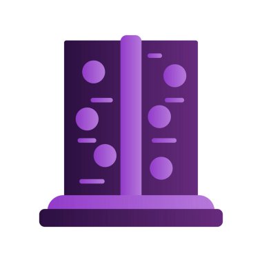 Ağ için Duvar simgesi vektörüne tırmanılıyor 