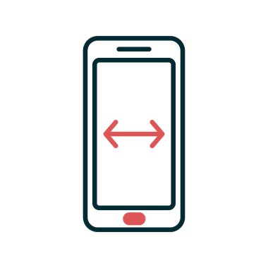 Modern simgenin vektör illüstrasyonu