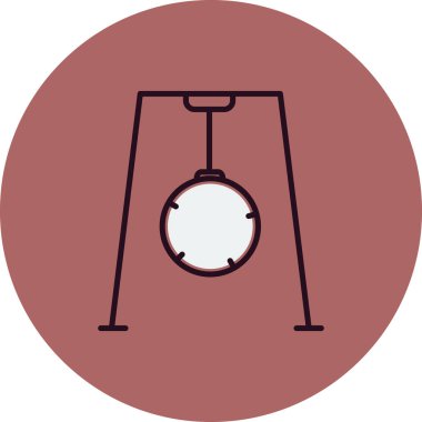 İp çekme ikonu vektör illüstrasyonuName