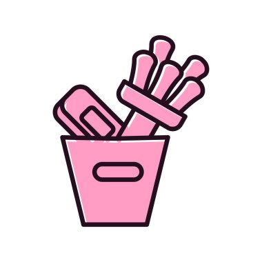 Temizlik vektör çizim 