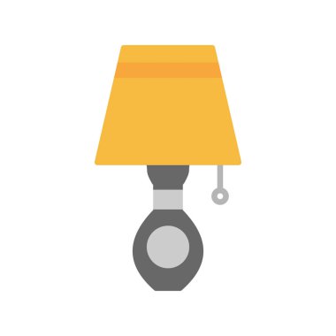 tablo lambası vektör illüstrasyonu