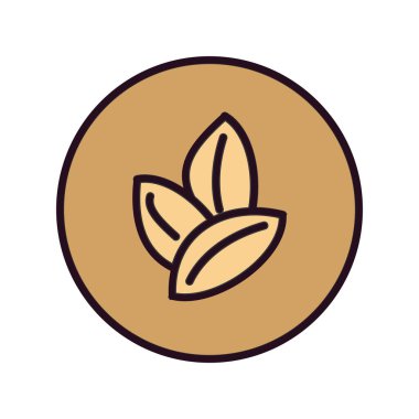 organik ikon vektör illüstrasyonu