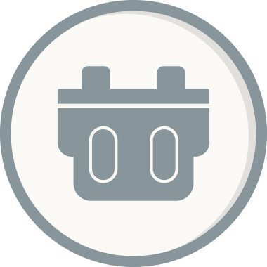 evrak çantası simgesi, vektör illüstrasyonu, çanta simgesi