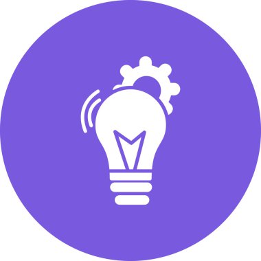 Fikir simgesi vektör illüstrasyonu