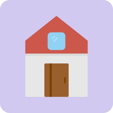 ev simgesi vektör illüstrasyonu