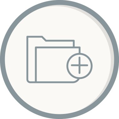 Dosya. Web simgesi basit illüstrasyon 