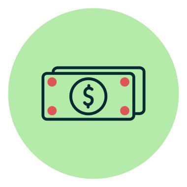 para simgesi vektör illüstrasyonu