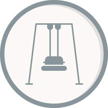 Swing simgesinin vektör illüstrasyonu