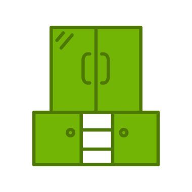 kabinenin vektör illüstrasyonu 