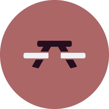 Piknik Tablosu vektör çizimi