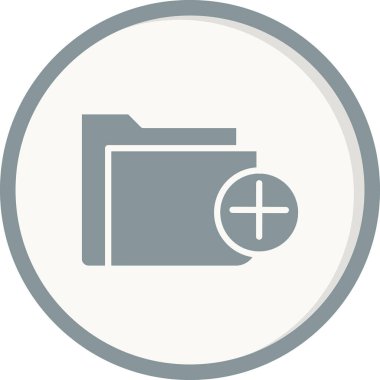 Dosya. Web simgesi basit illüstrasyon 