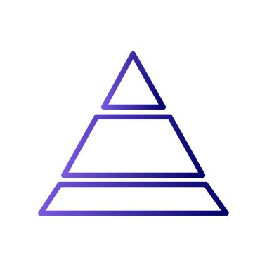 grafik, diyagram simgesi vektör çizimi