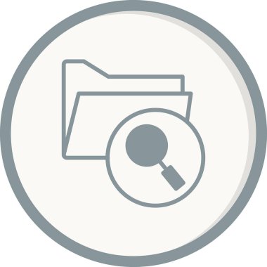 büyüteç, Arama vektörü çizimi